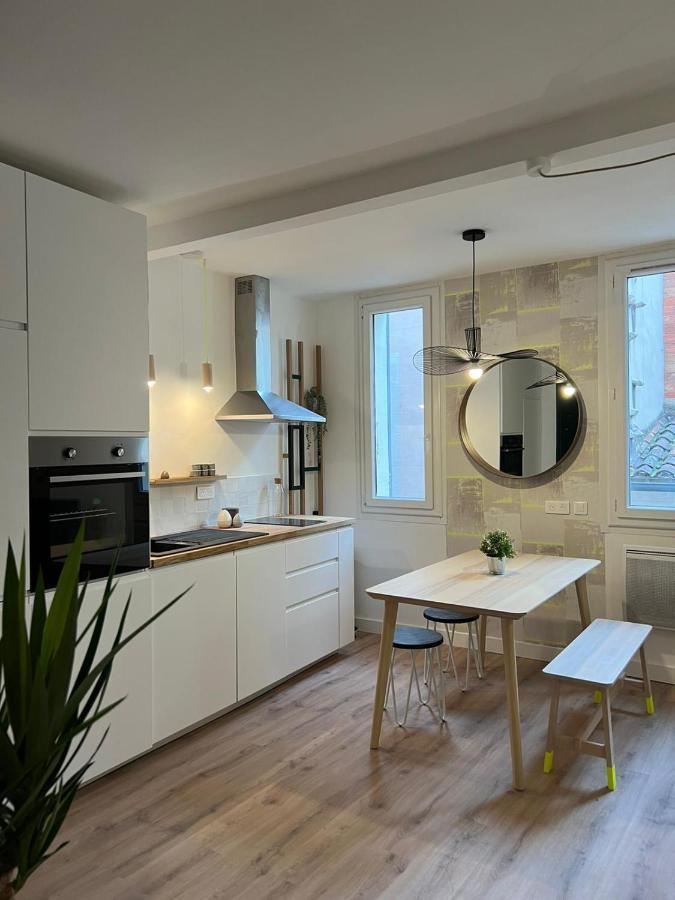 Bright T2 Of 34 M Renovated In The Downtown Marselha Exterior foto